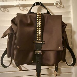 MK gold studded backpack!